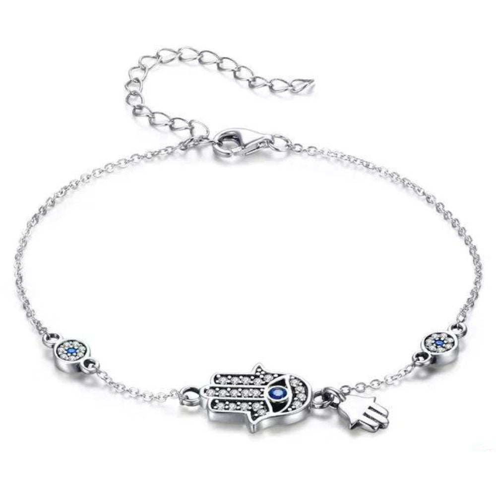 Bracelet Main de Fatma Strass