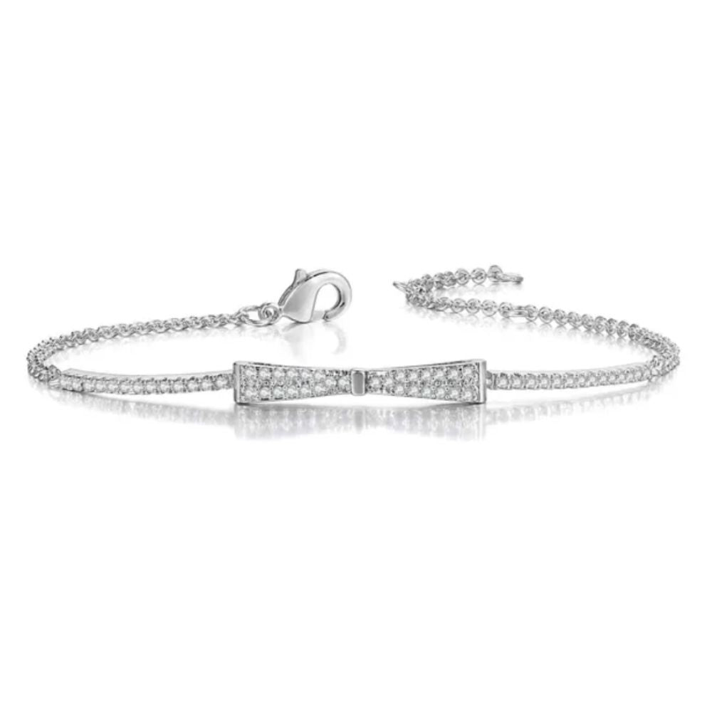 Bracelet Noeud Papillon Diamants