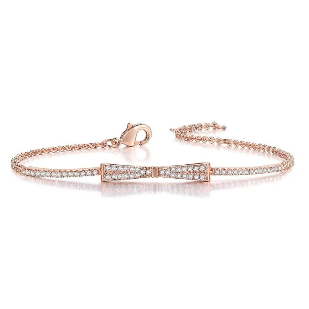 Bracelet Noeud Papillon Diamants