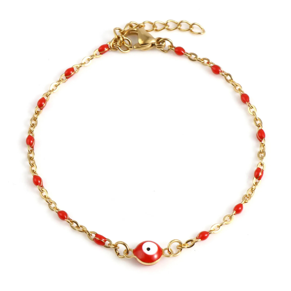 Bracelet Œil Protecteur Rouge