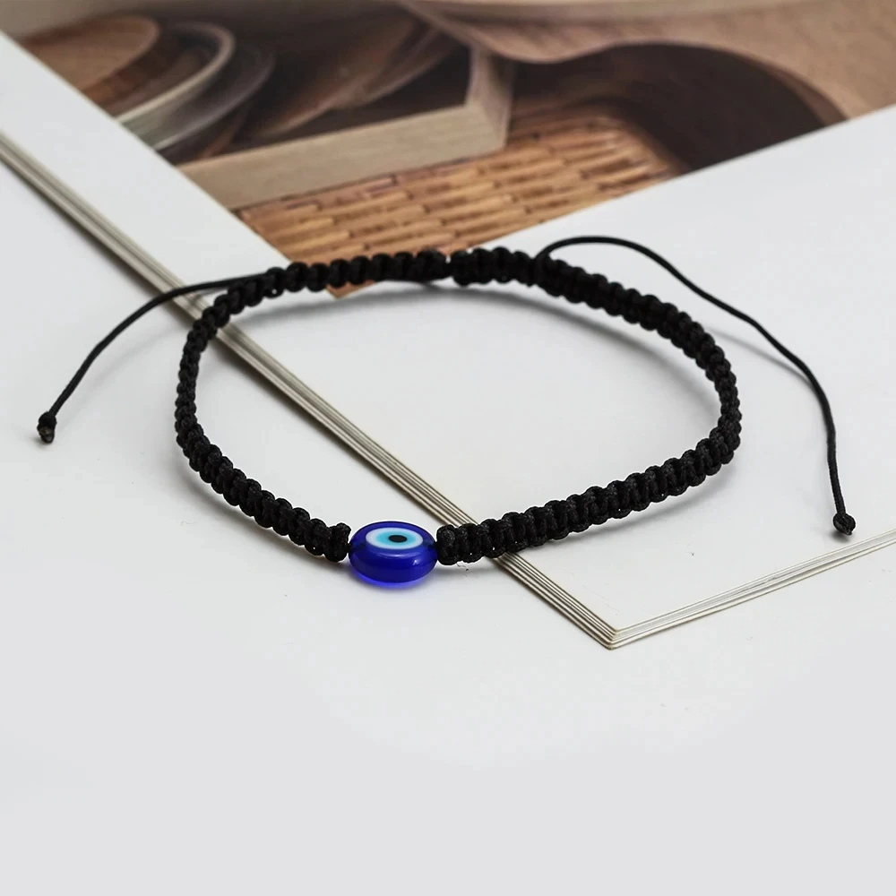 Bracelet Œil Cordon Noir