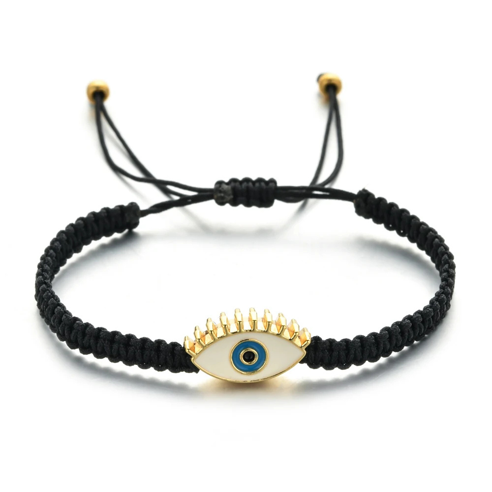 Bracelet Œil Grec Noir
