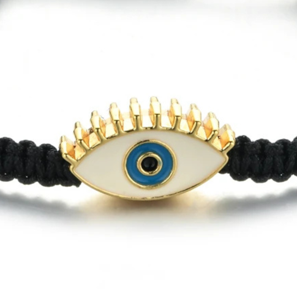 Bracelet Œil Grec Noir