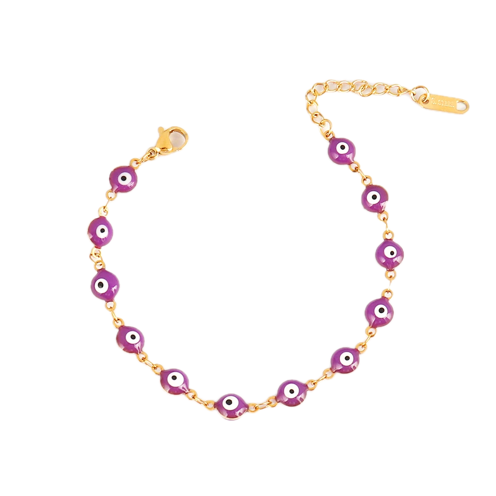 Bracelet Œil Violet