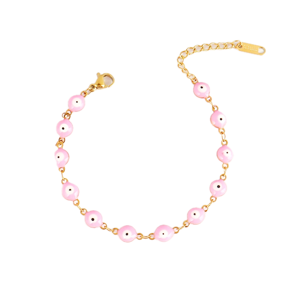 Bracelet Œil Rose