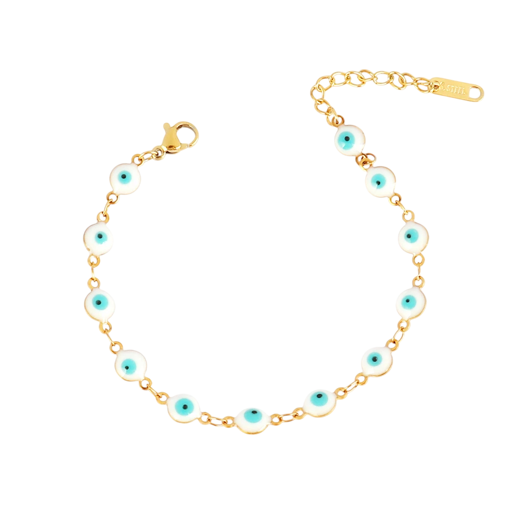 Bracelet Œil Blanc