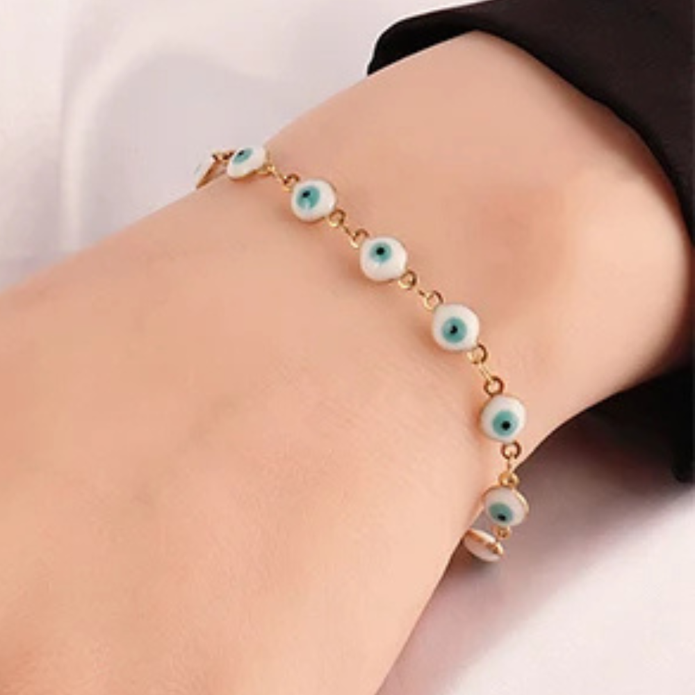 Bracelet Œil Blanc