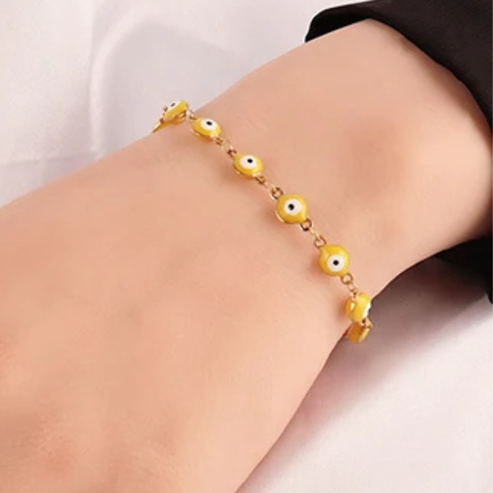 Bracelet Œil Jaune