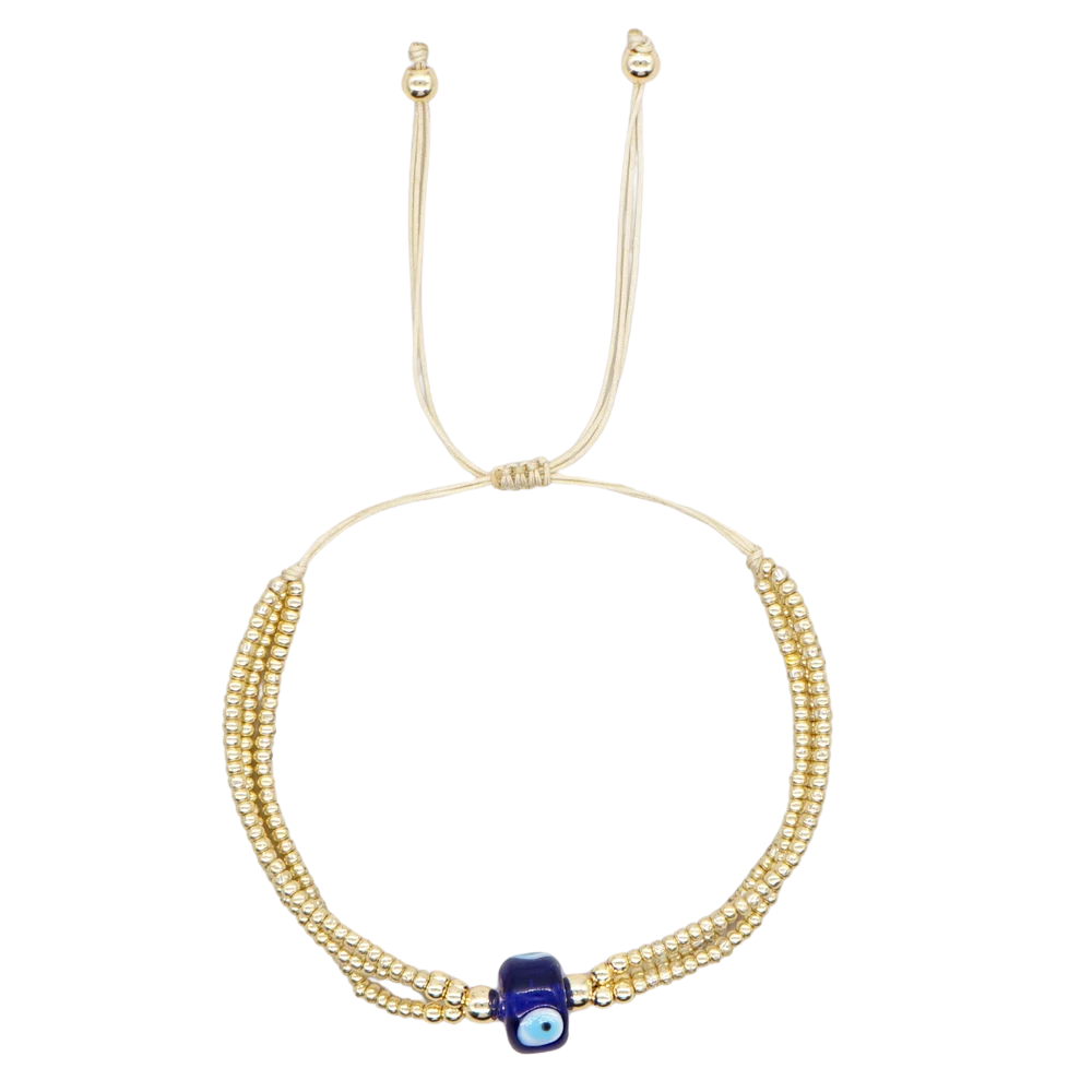 Triple Bracelet Or Œil