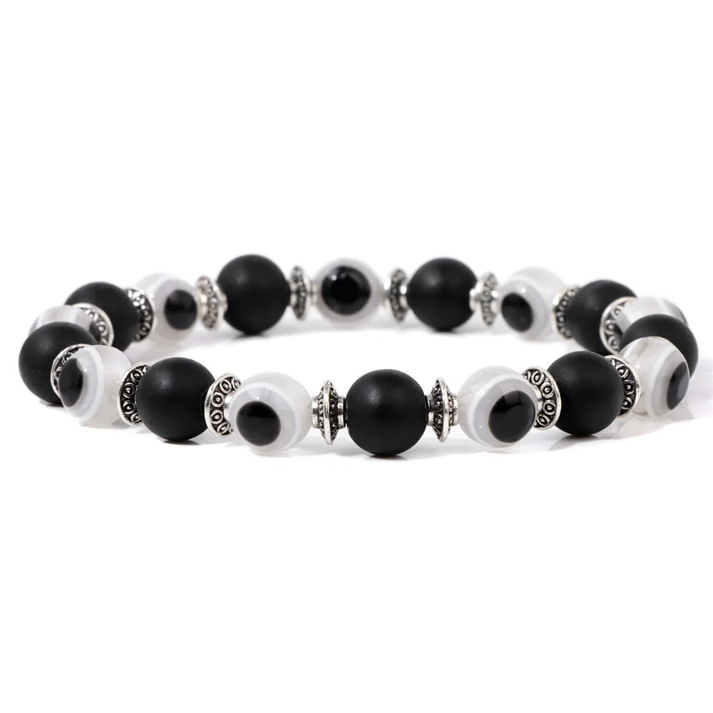 Bracelet Œil Perle Onyx
