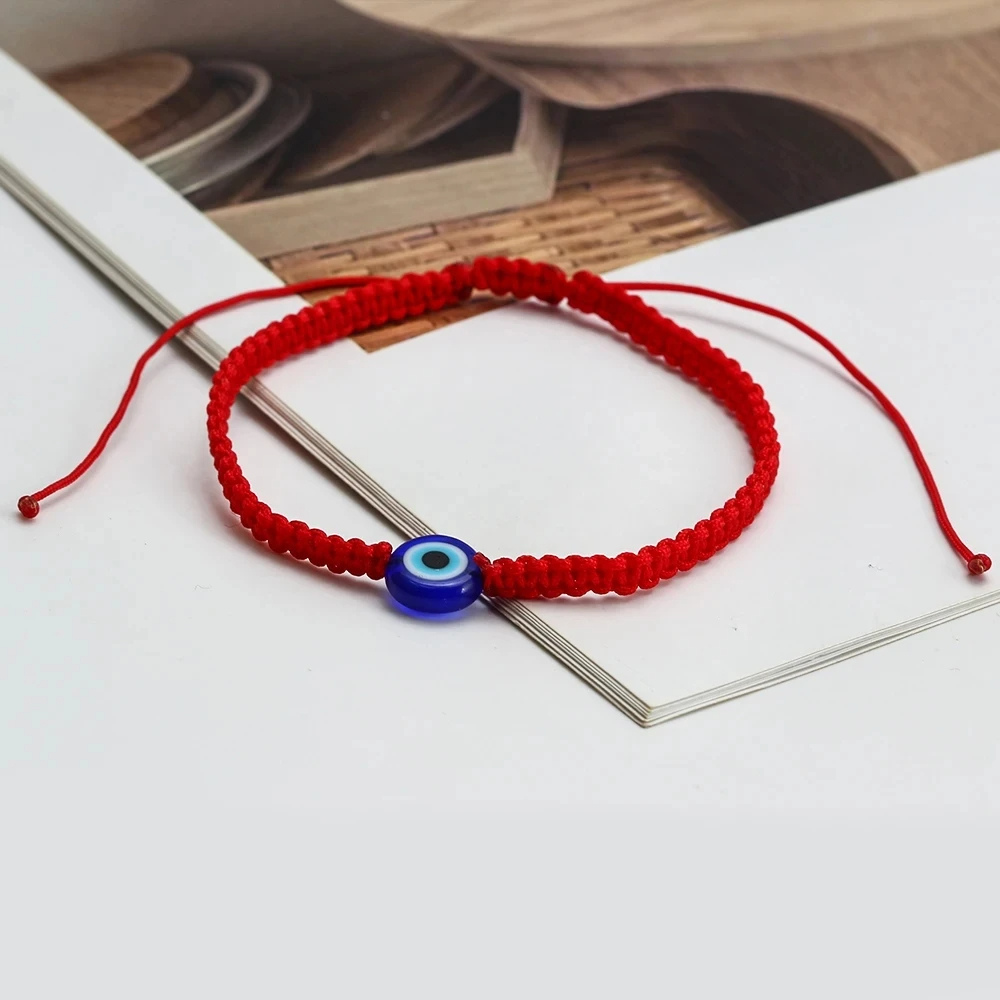 Bracelet Œil Cordon Rouge