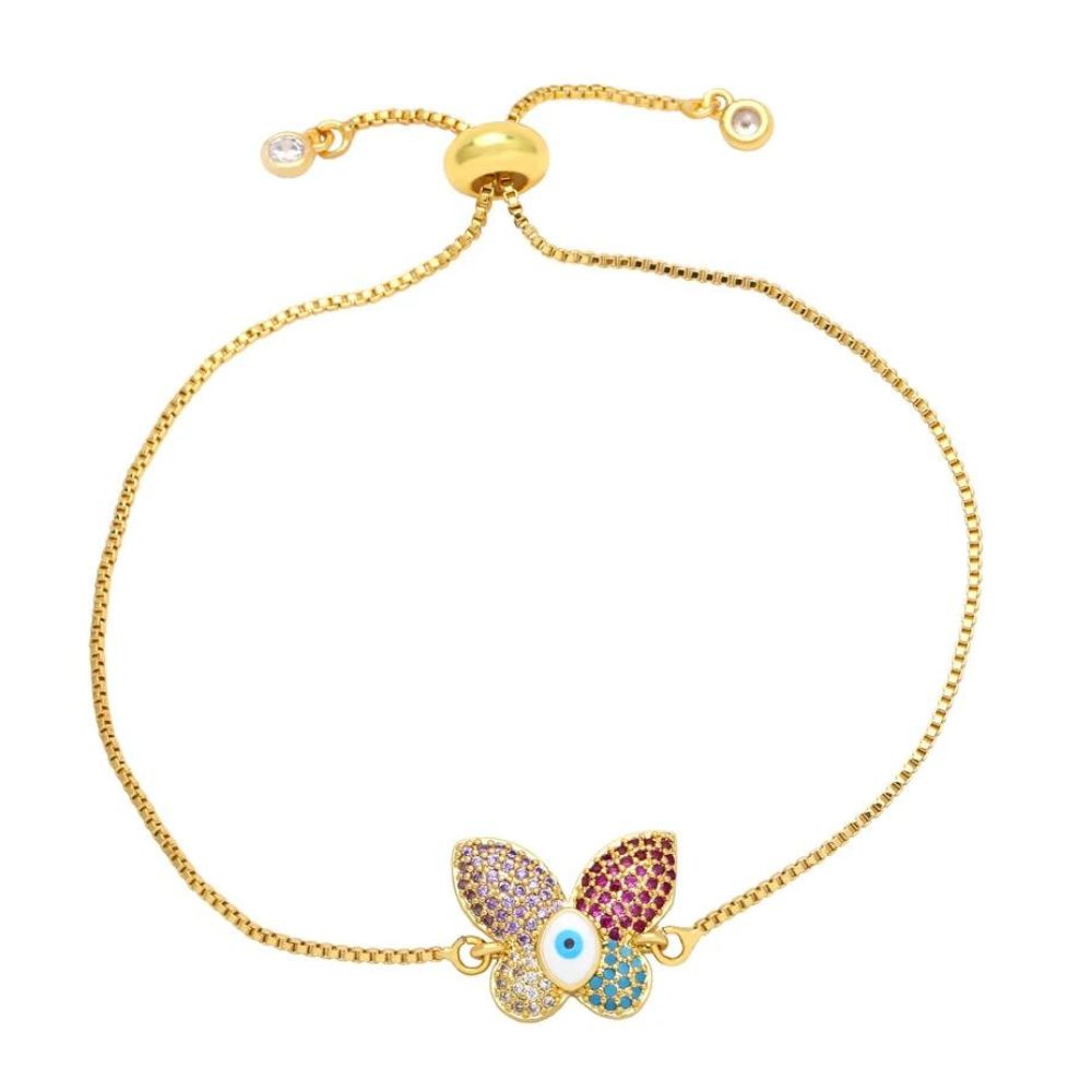 Bracelet Papillon Œil