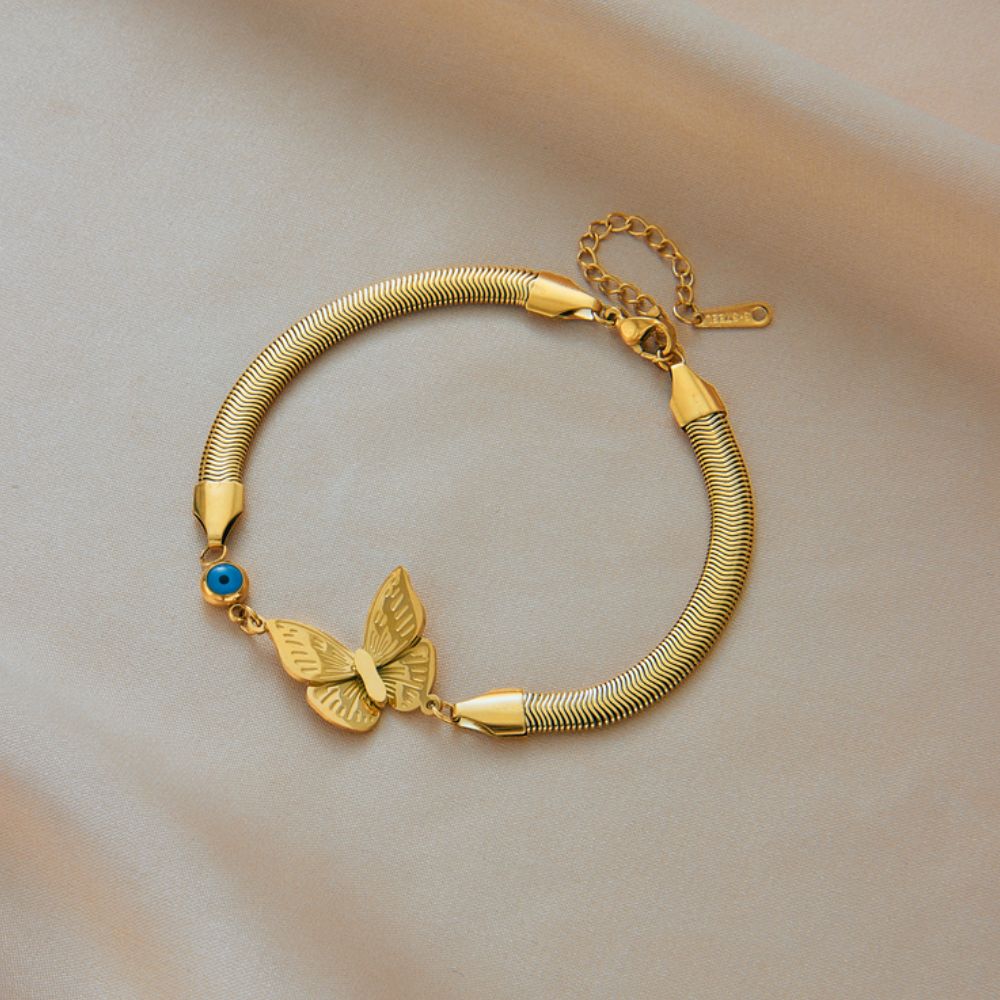 Bracelet Papillon Oeil