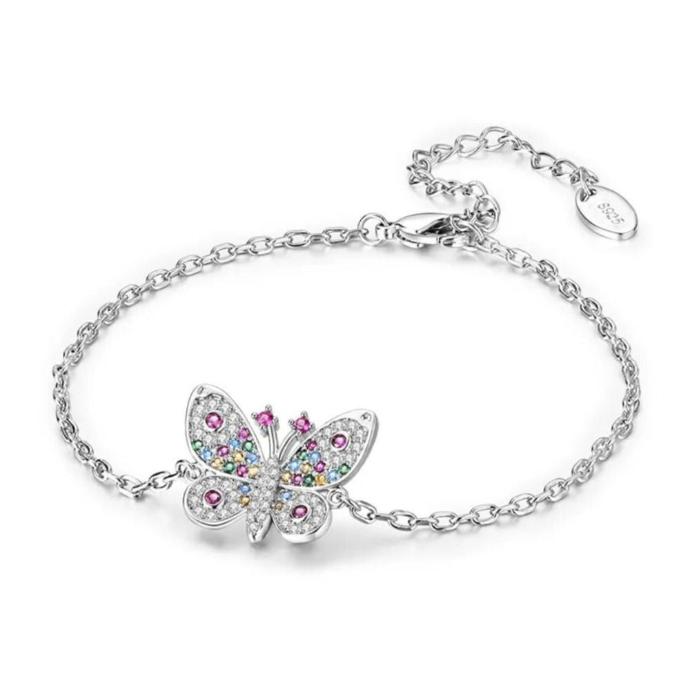 Bracelet Papillon Strass