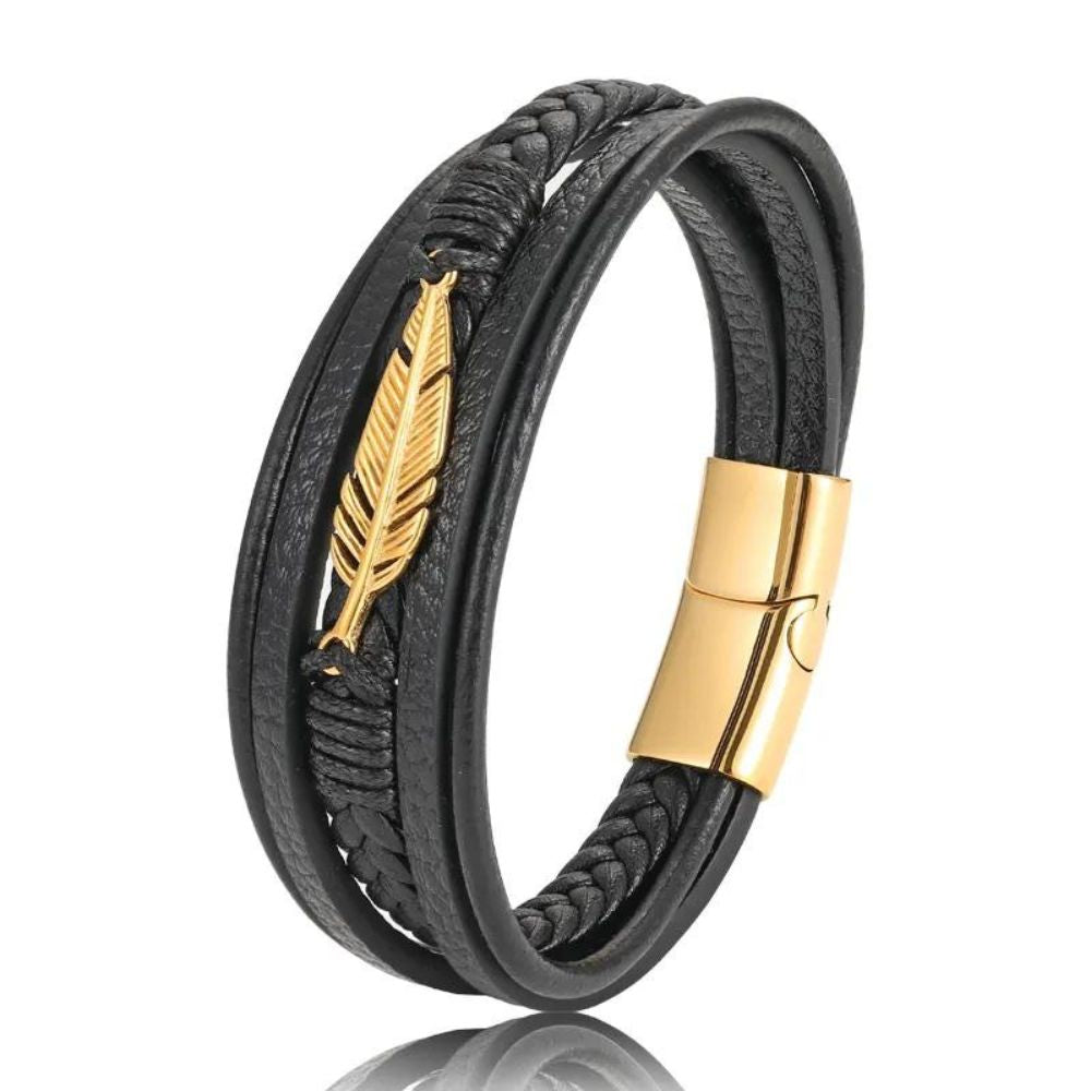 Bracelet Plume Homme