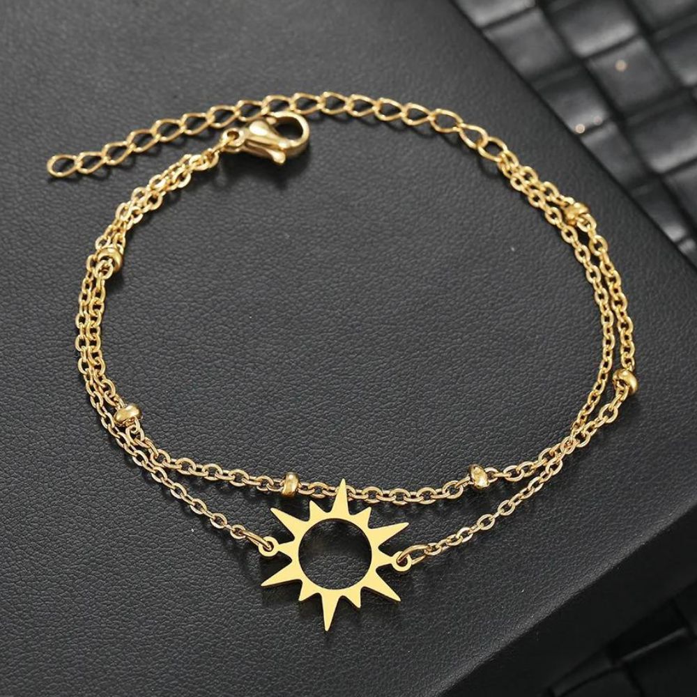Bracelet Soleil Acier Inoxydable