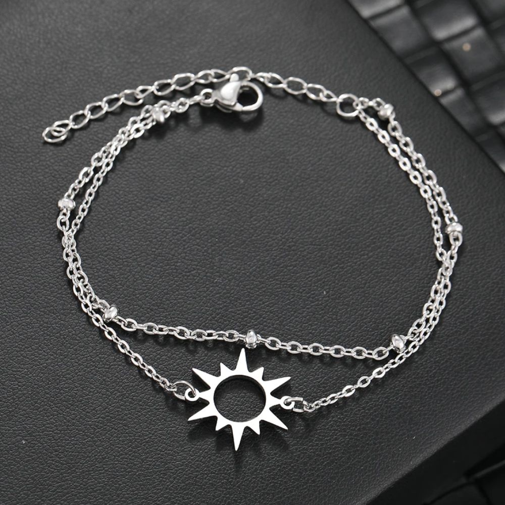Bracelet Soleil Acier Inoxydable