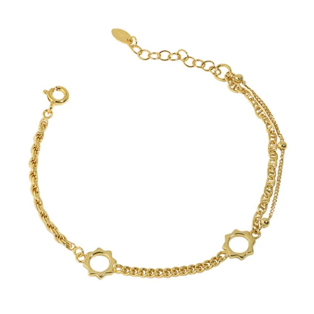 Bracelet Soleil Or 18 Carats