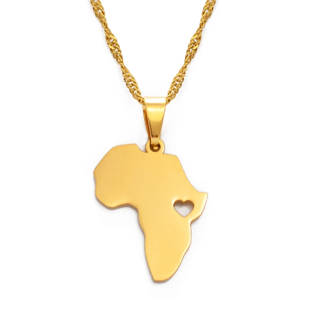 Collier Afrique Cœur