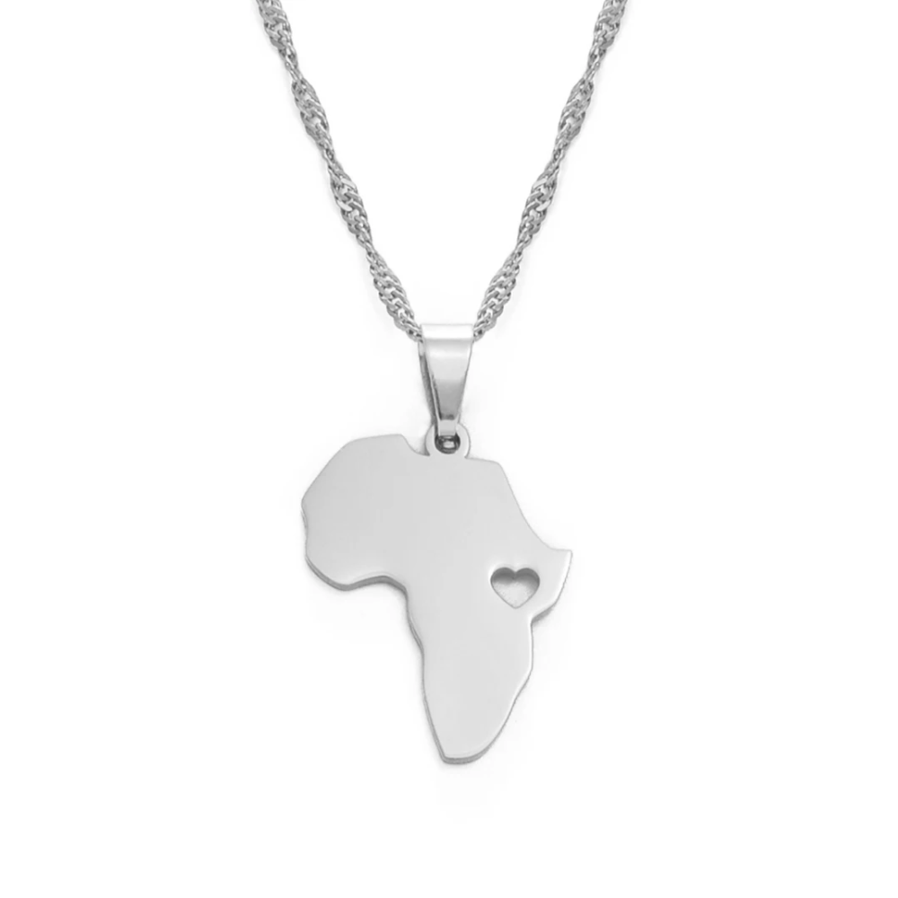 Collier Afrique Cœur