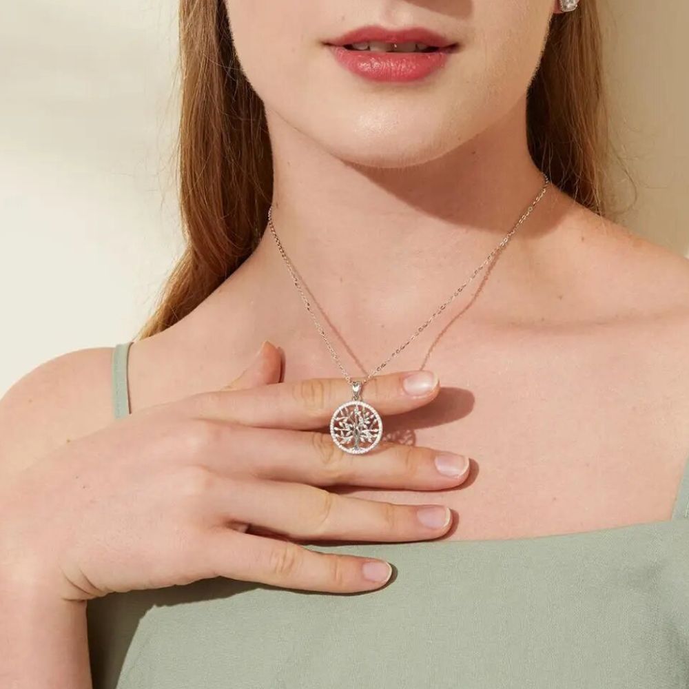 Collier Arbre de Vie Argent