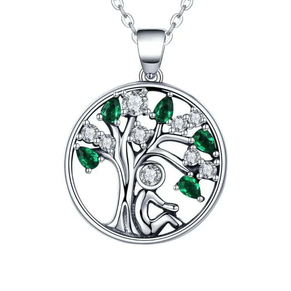 Collier Arbre de Vie Argent Massif