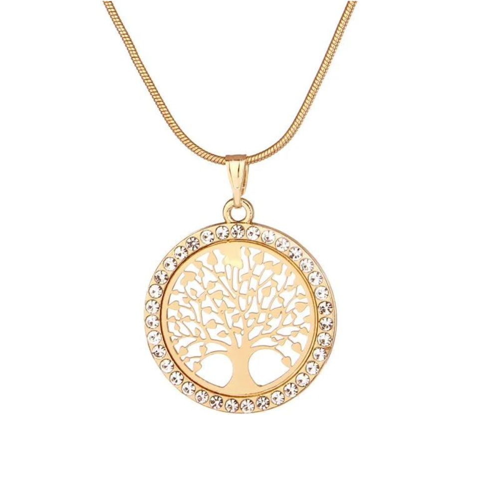 Collier Arbre de Vie Cerclé