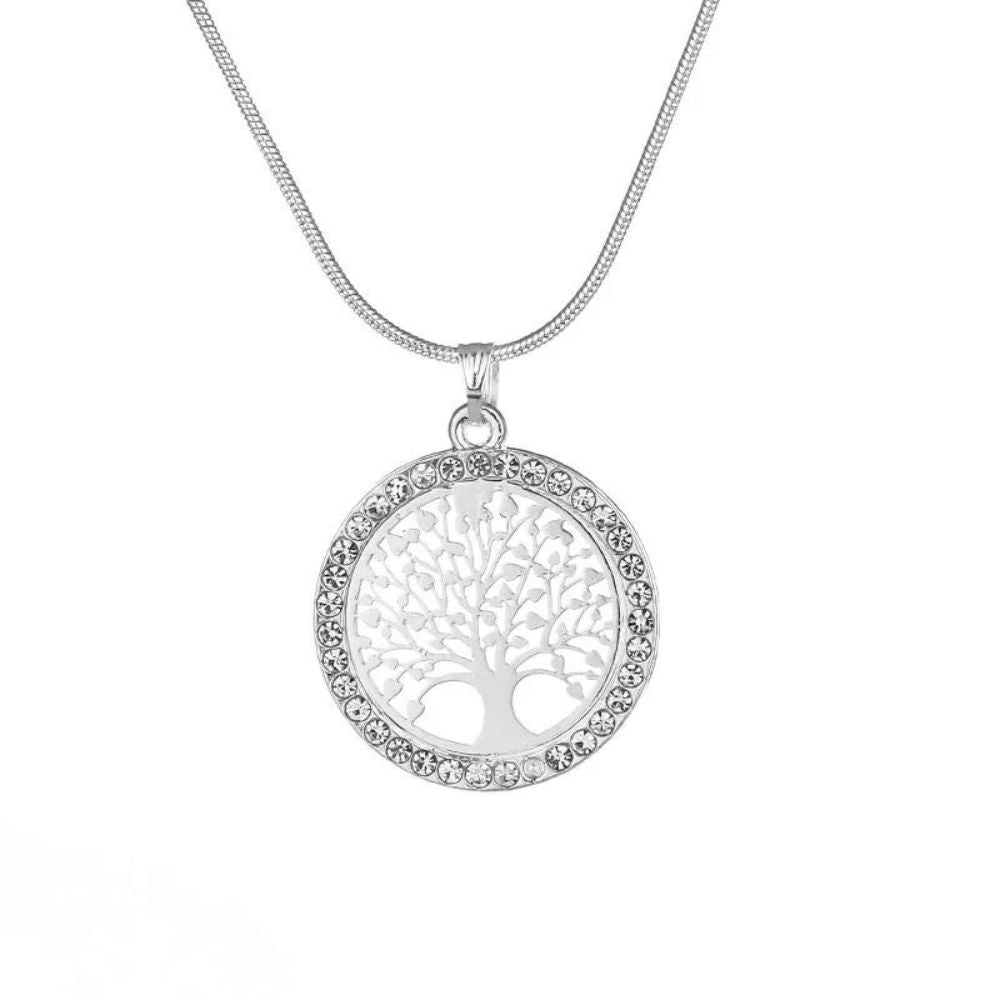 Collier Arbre de Vie Cerclé