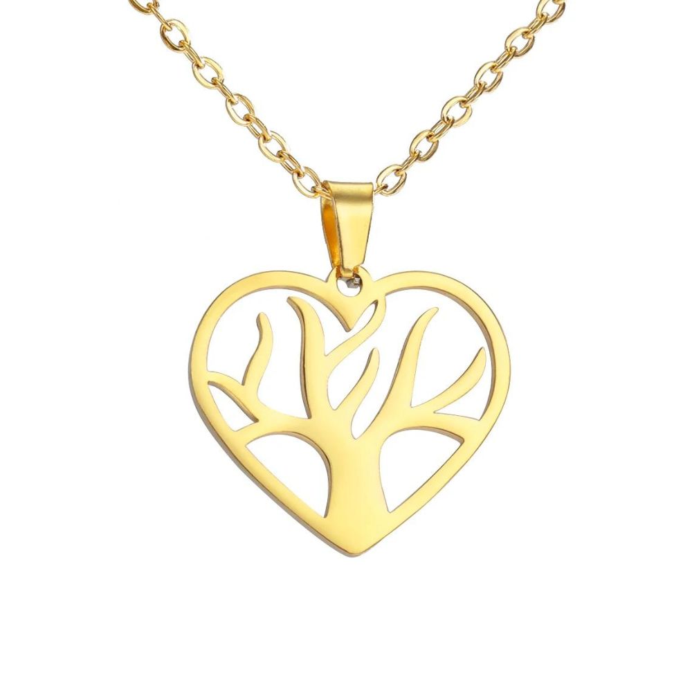 Collier Arbre de Vie Coeur Pandora