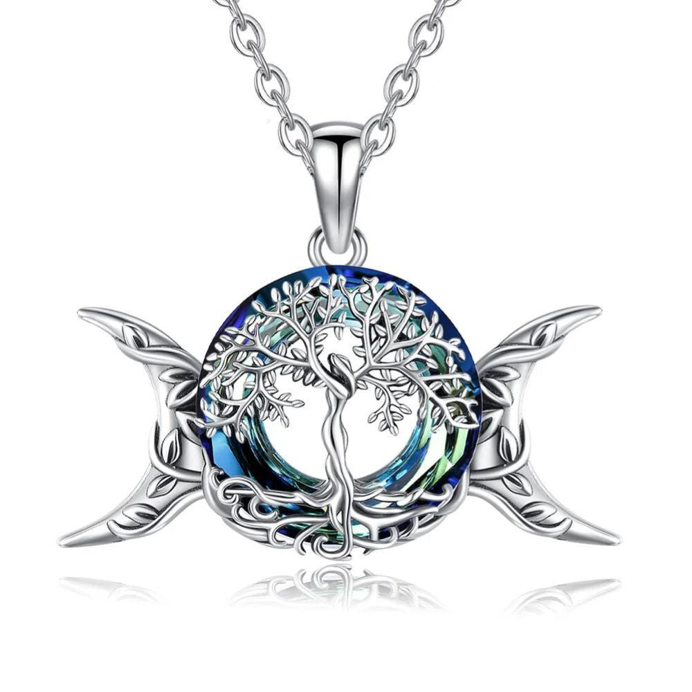 Collier Arbre de Vie Lune