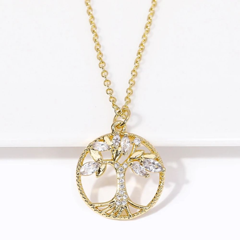 Collier Arbre de Vie Or 18 Carats