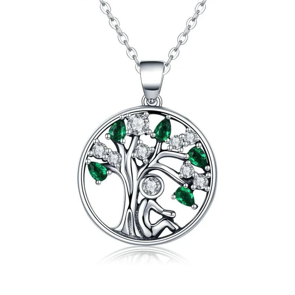 Collier Arbre de Vie Solitaire