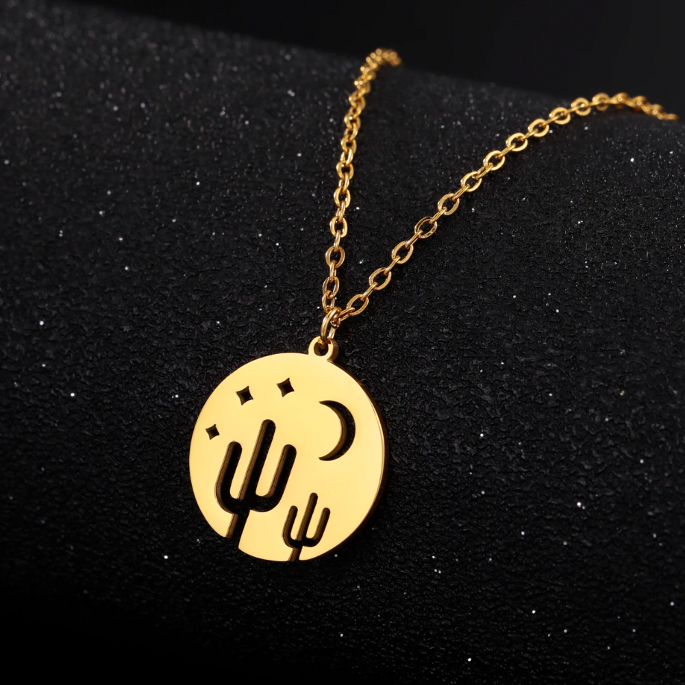 Collier Cactus Nuit