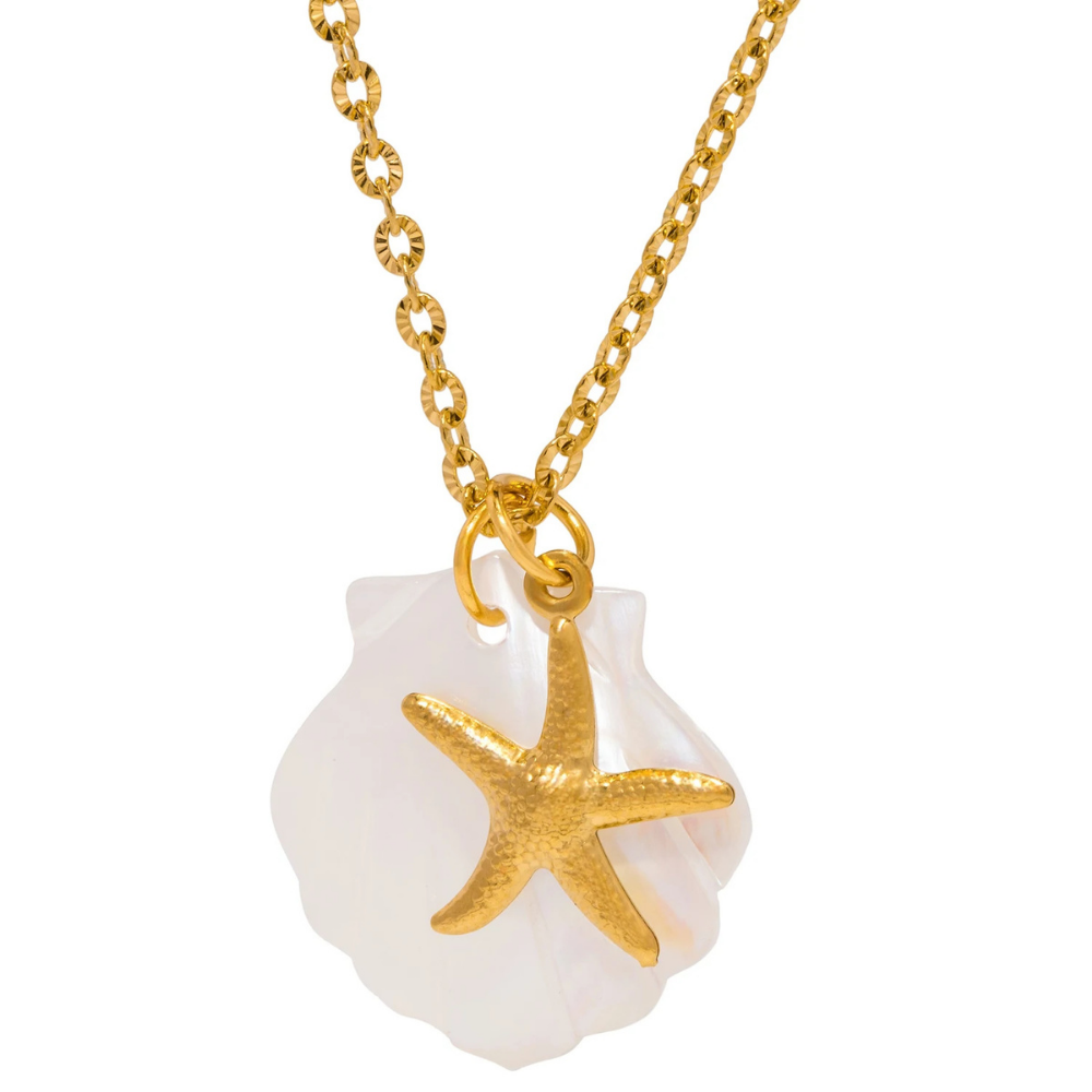Collier Coquillage Nacre