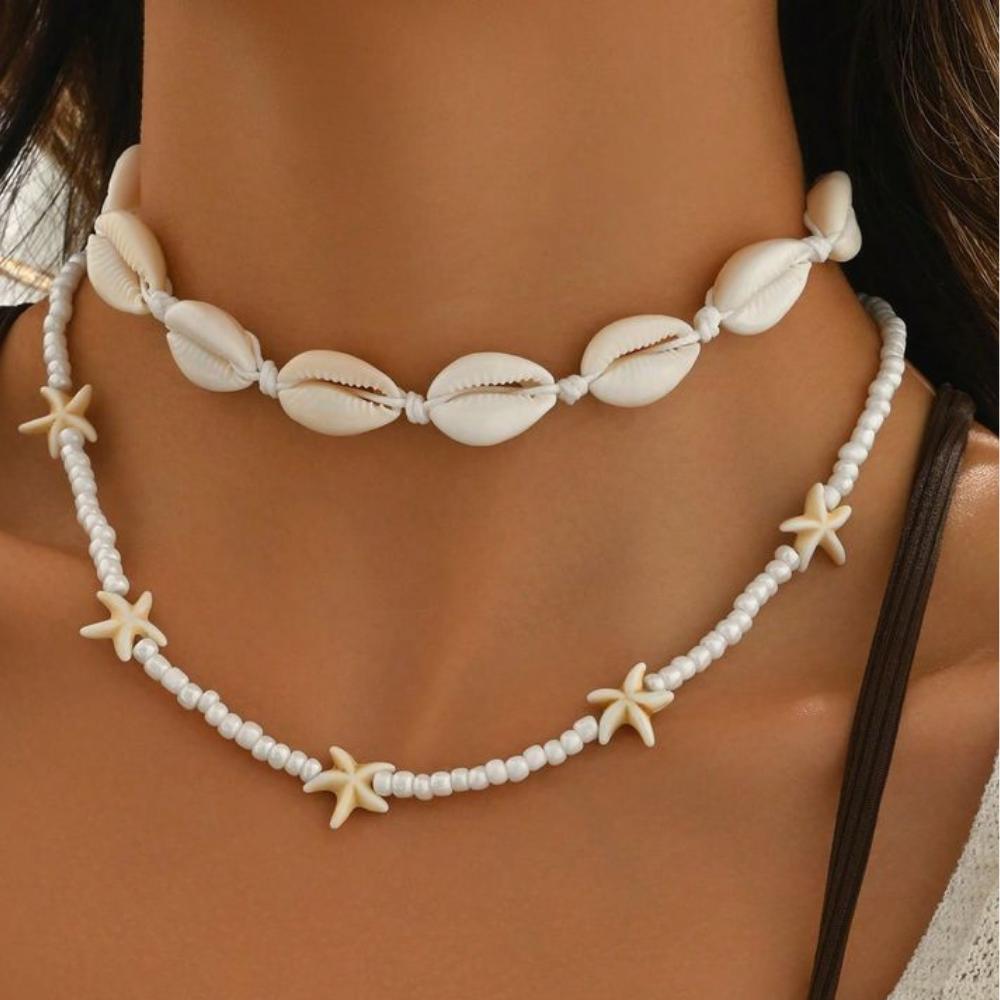 Collier Coquillage Cauris
