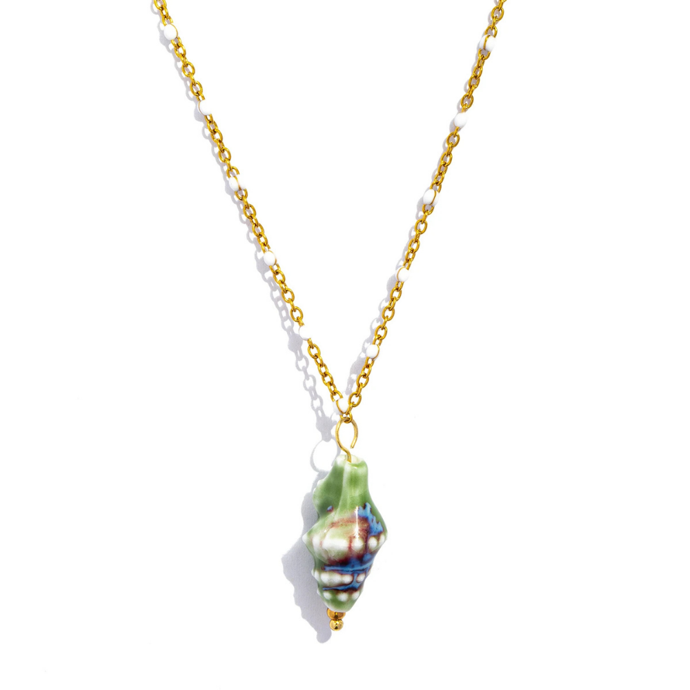 Collier Coquillage Cône