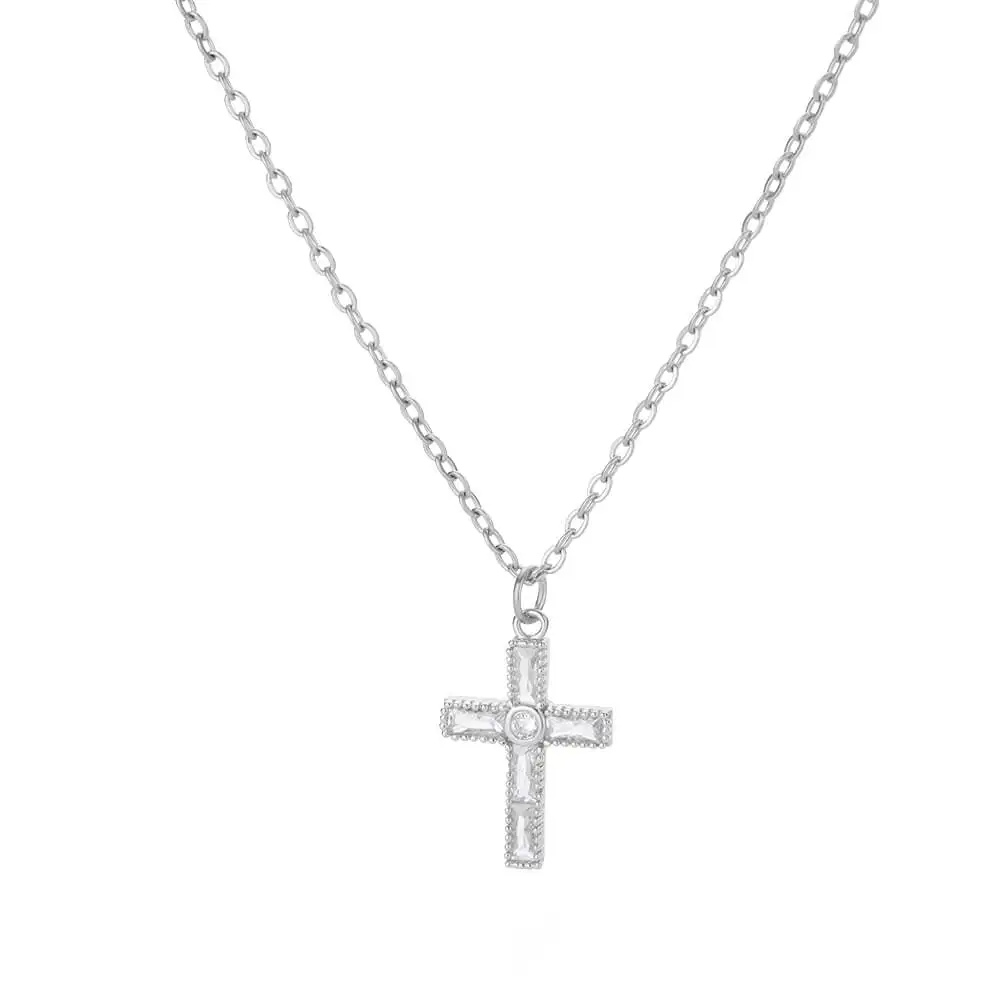 Collier Croix Minimaliste
