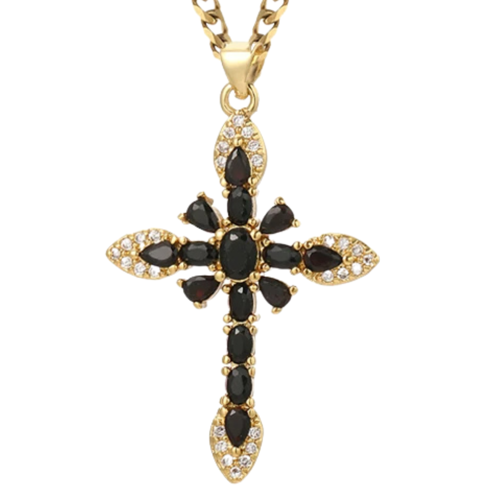 Collier Croix Gothique