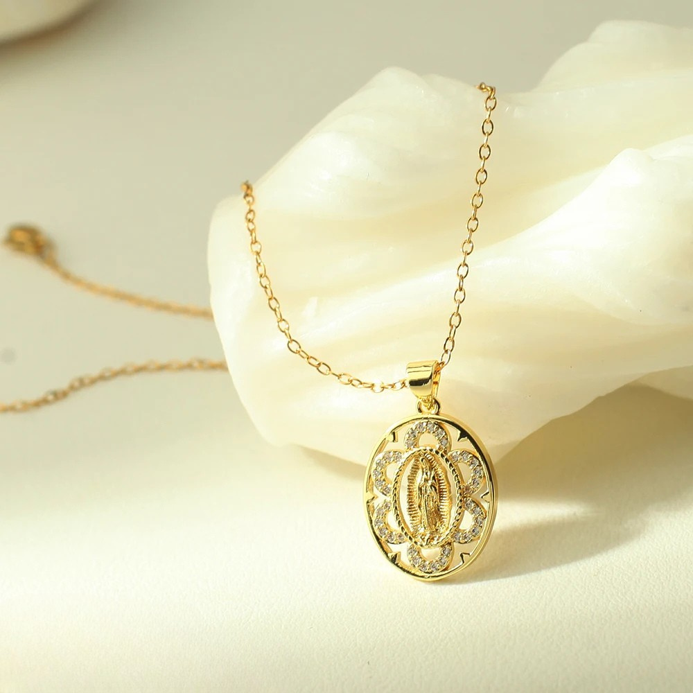 Collier Vierge Marie Luxe