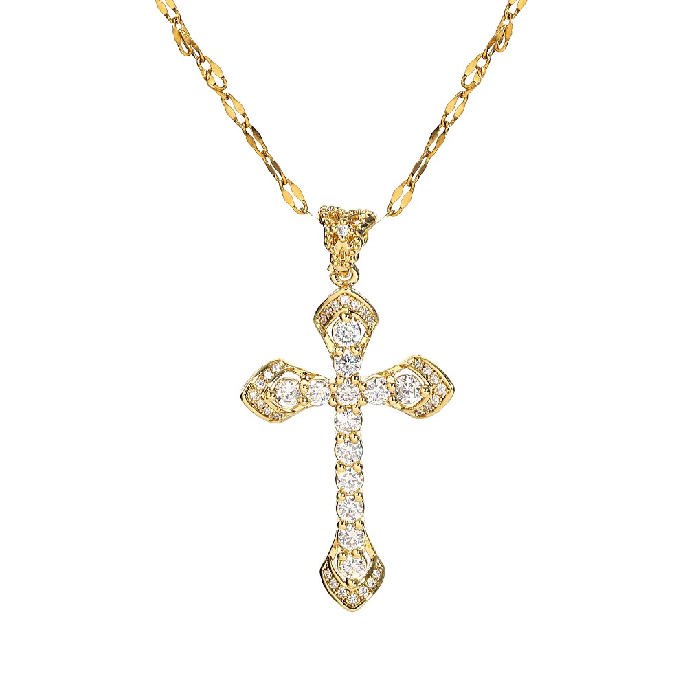 Collier Croix Diamant