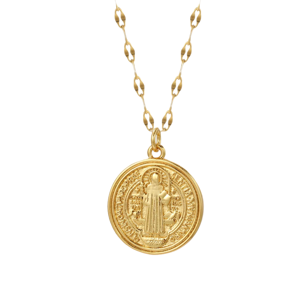 Collier Vierge Marie Or
