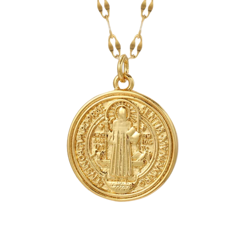 Collier Vierge Marie Or
