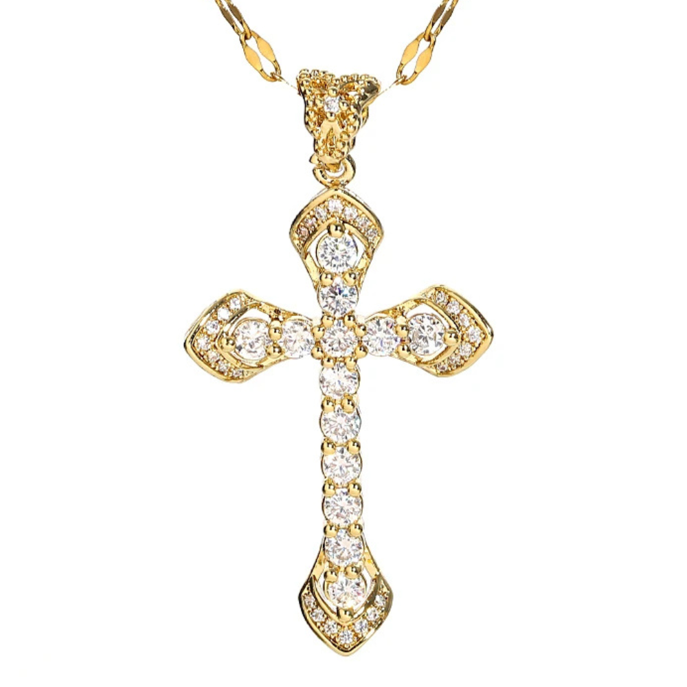 Collier Croix Diamant
