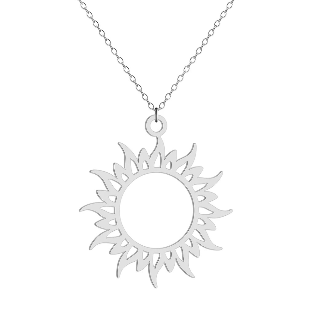 Collier en Forme de Soleil