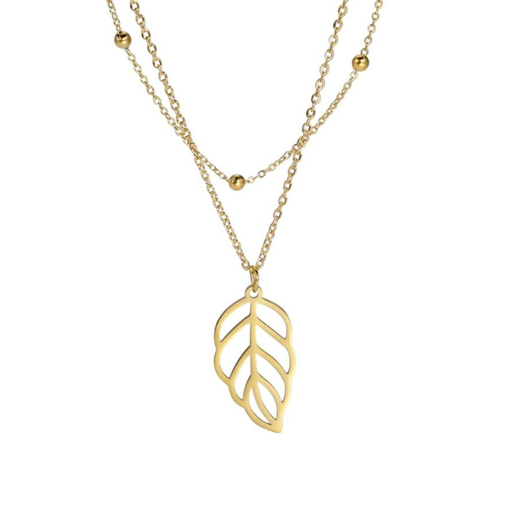 Collier en Plume