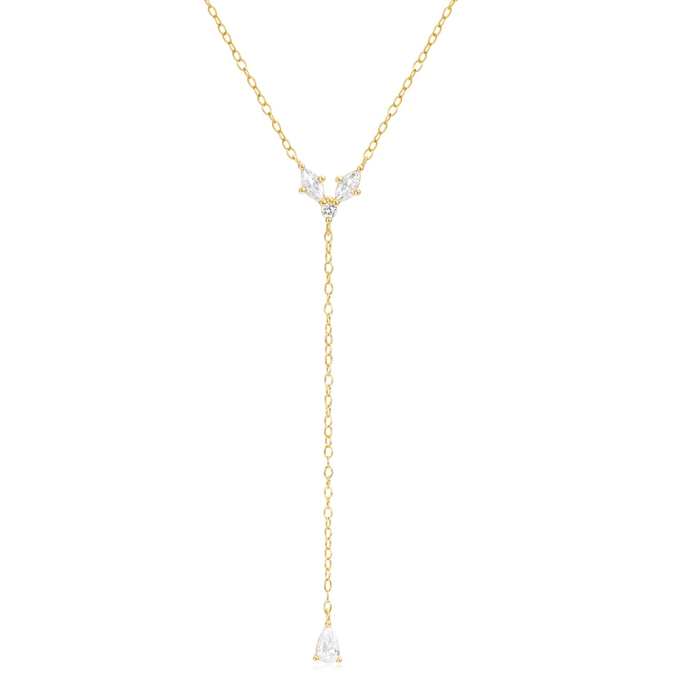 Collier en Y Diamant