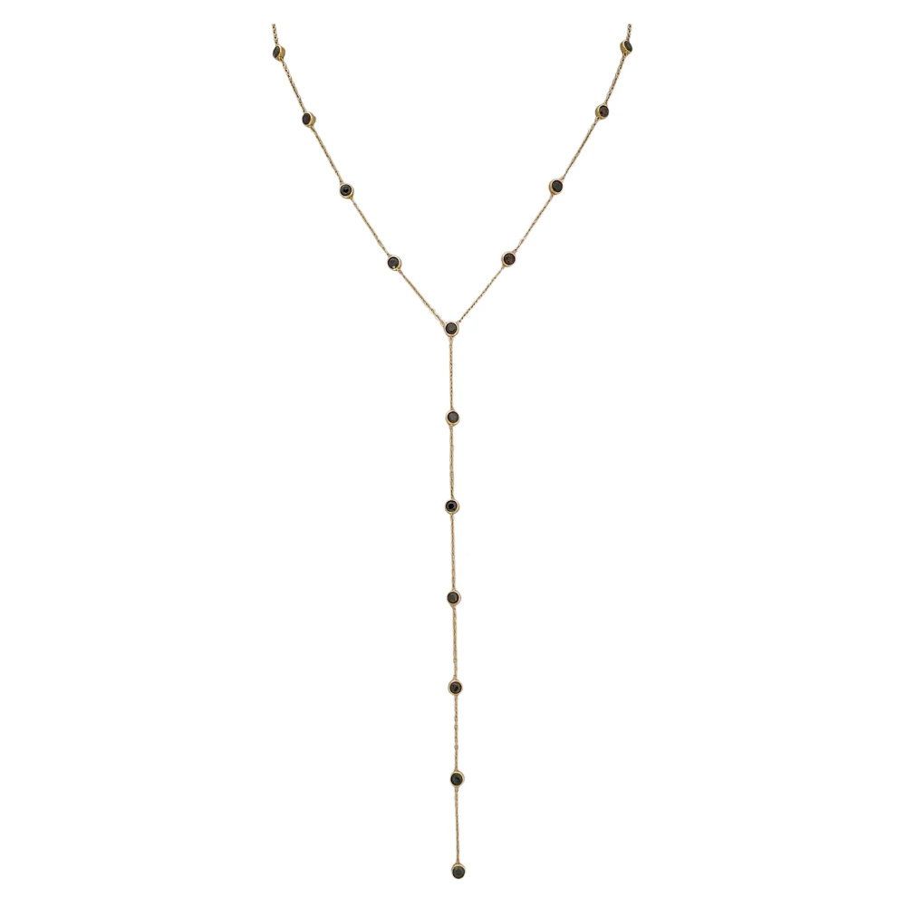 Collier en Y Sexy Noir