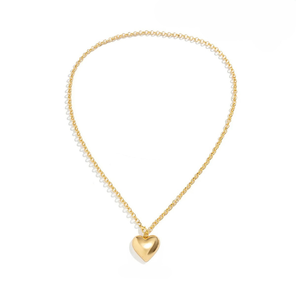 Collier en Y Gros Cœur