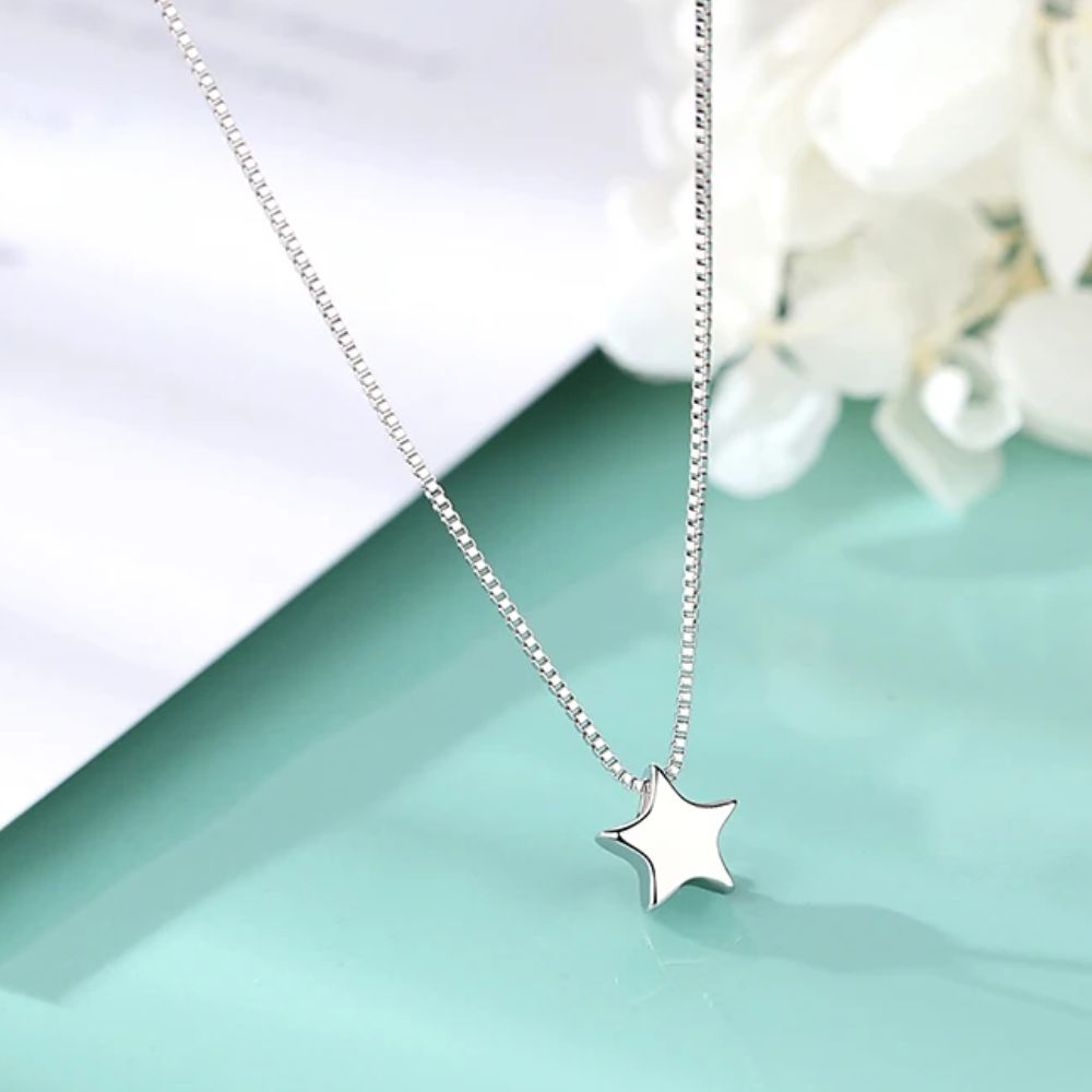 Collier Étoile Argent