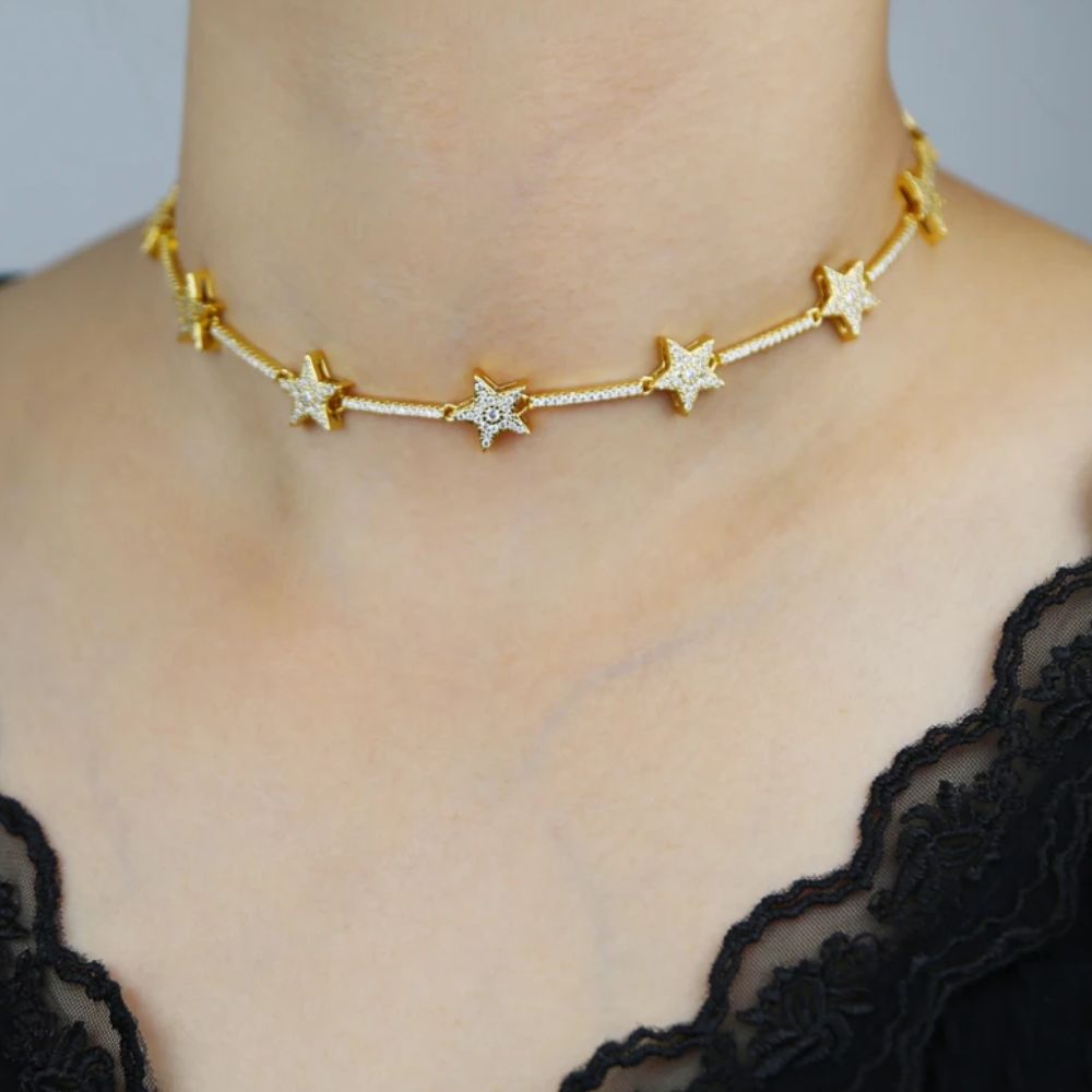 Collier Étoile Argent